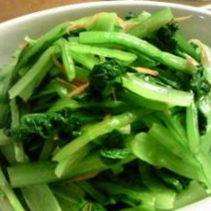 小松菜が美味しい にんにくポン酢和え レシピ 作り方 By Xwaminx 楽天レシピ